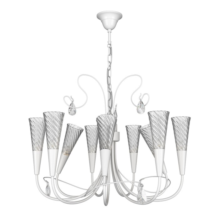 Люстра AEREO 9х25Вт G9 белый 70x110см