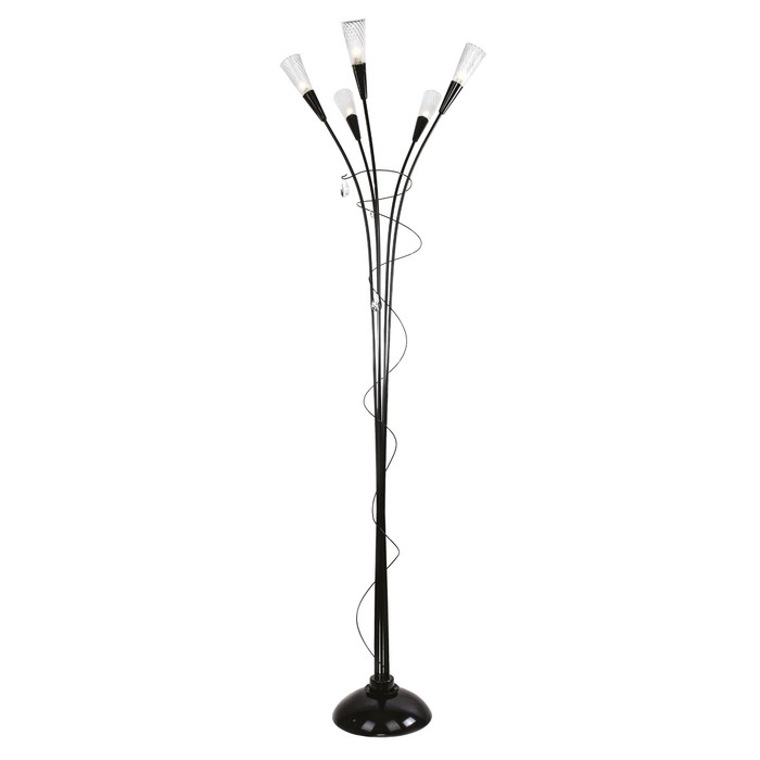 Торшер AEREO 5х25Вт G9 черный 55x184см