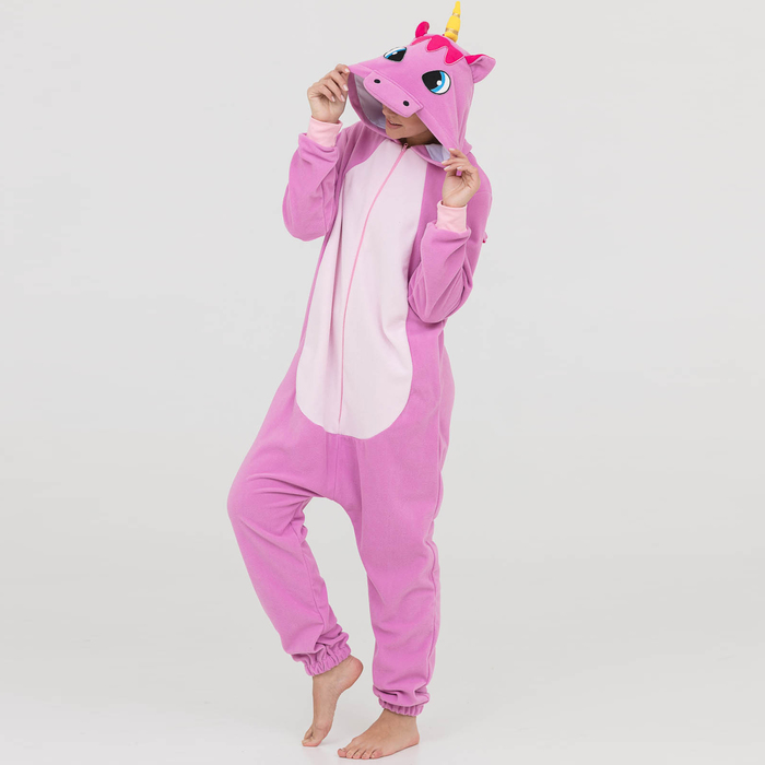 Комбинезон-кигуруми "Лиловый единорог" (M), р.46-48, рост 170-178 см