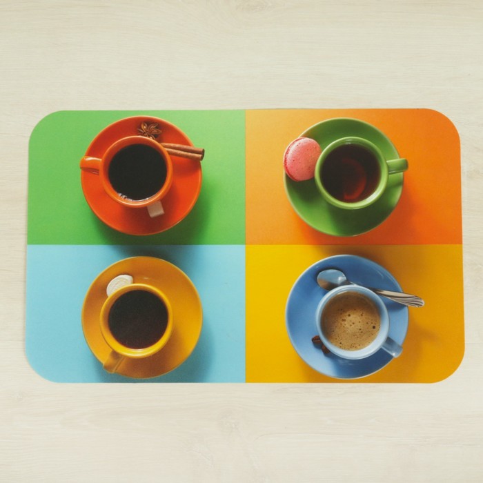 Салфетка сервировочная ПВХ 26х41 см "Смайл"