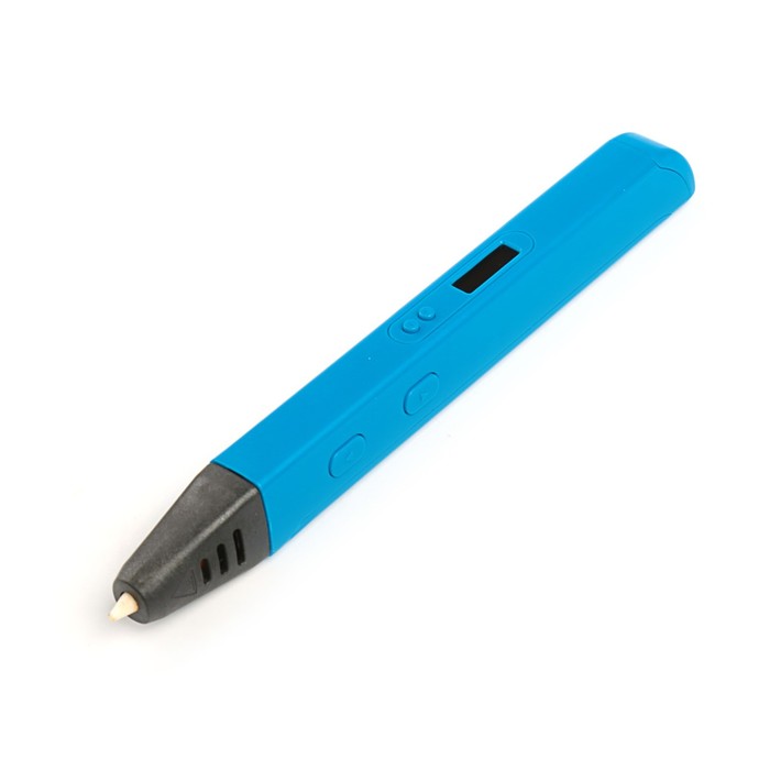 3D-ручка FUNTASTIQUE RP800A, ABS и PLA, с дисплеем, голубой (+ пластик, 3 цвета)