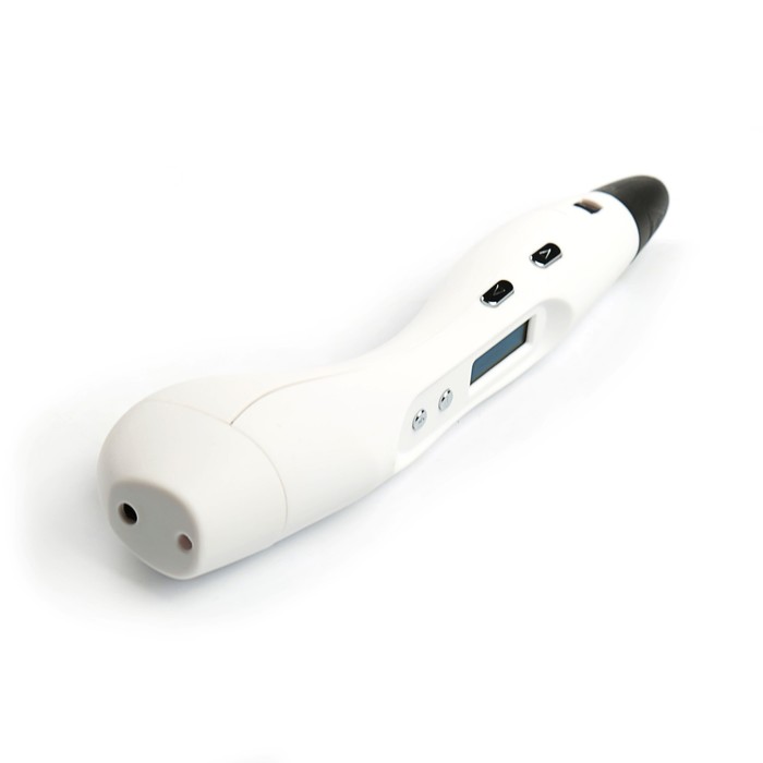 3D-ручка Funtastique ONE FP001A, ABS и PLA, с дисплеем, белый (+ пластик, 3 цвета)