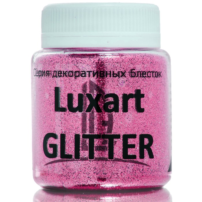Краска акриловая Glitter 80 мл LUXART LuxPearl Розовый перламутровый R31V80