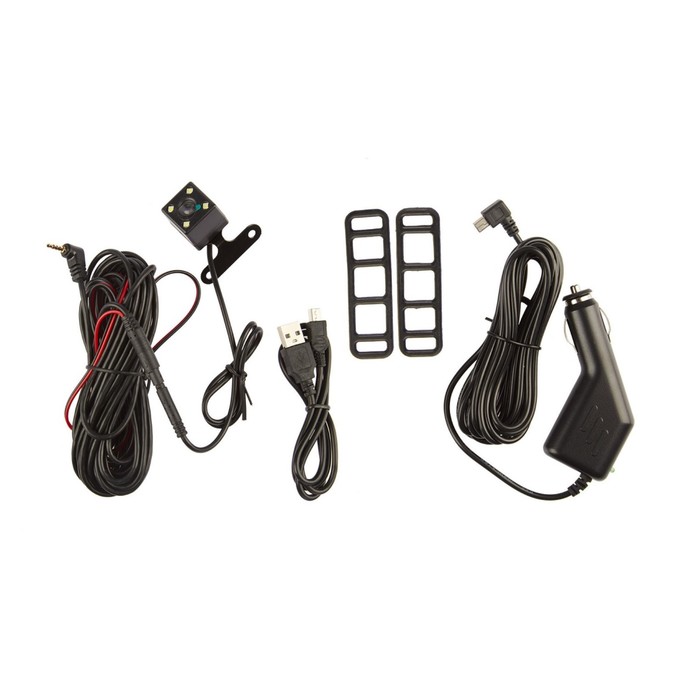 Видеорегистратор Dunobil Spiegel Saturn, две камеры, 5", обзор 150°, 1920x1080