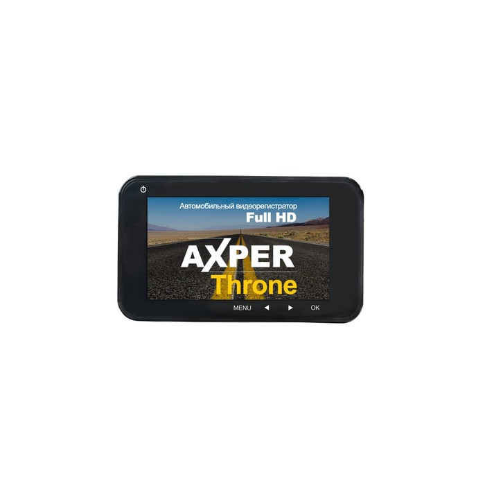 Видеорегистратор AXPER Throne GPS, две камеры, 3", обзор 150°, 1920x1080