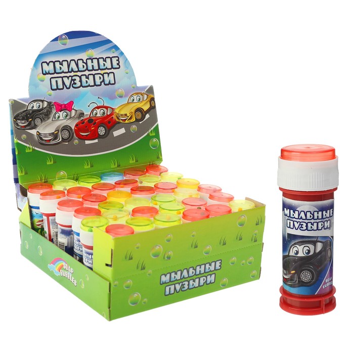 Мыльные пузыри "Машинки", 50 мл