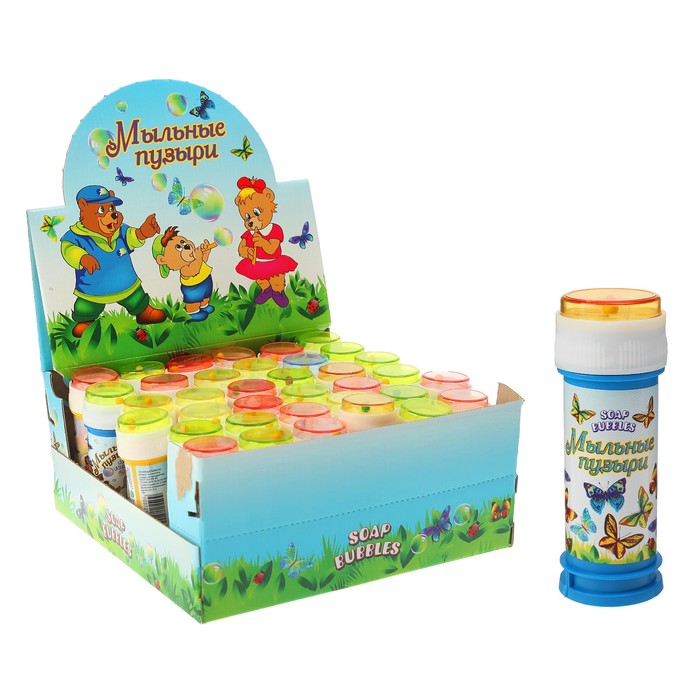 Мыльные пузыри "Мишки-бабочки", 50 мл