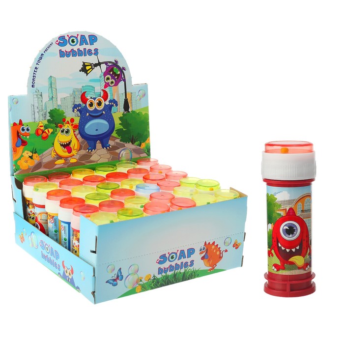 Мыльные пузыри "Монстрики", 50 мл