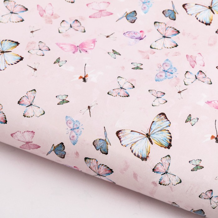 Бумага упаковочная глянцевая «Для тебя», 50 х 70 см