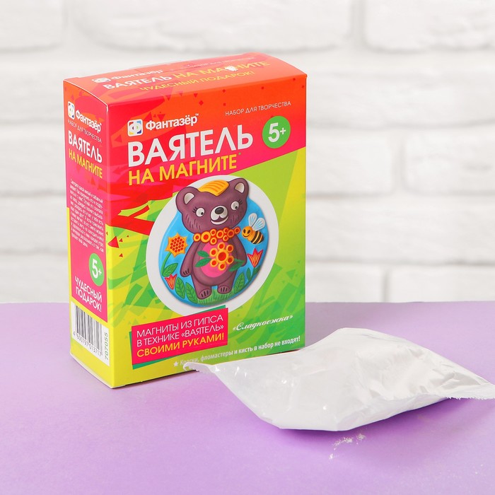 Ваятель на магнитах "Зверята. Сладкоежка"