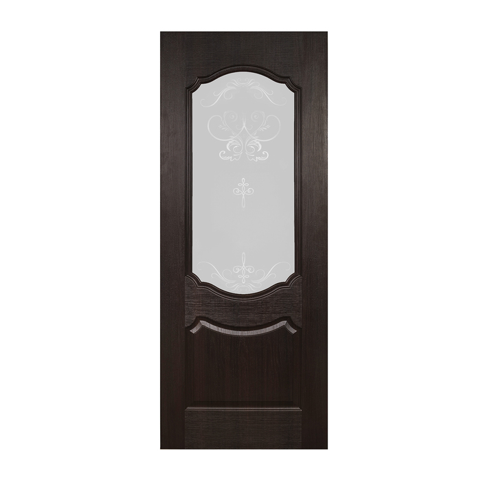 Дверное полотно остекленное "Мечта" венге 2000х800