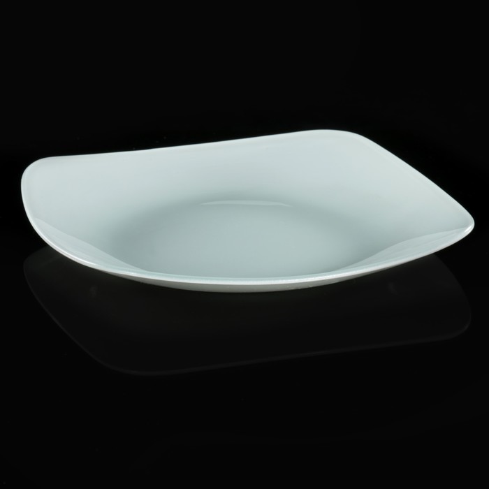 Тарелка 20,5х20,5 см, цвет белый