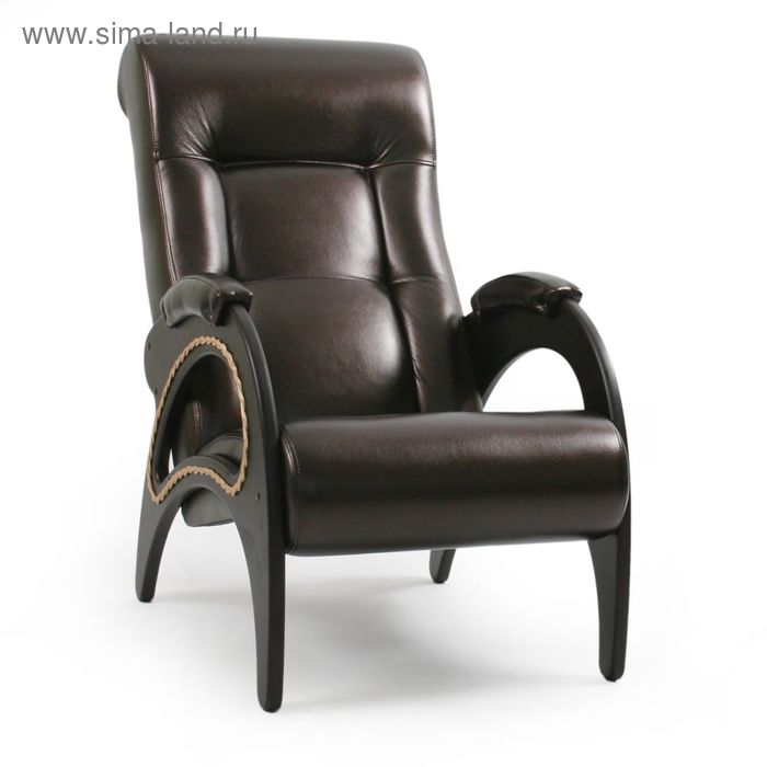 Кресло для отдыха Модель 41 Лоза/Венге/Орегон 120