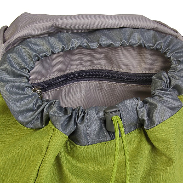 Рюкзак молодежный эргоном.спинка на кулиске с замком Deuter 46*26*19 Walker 16 зелёный