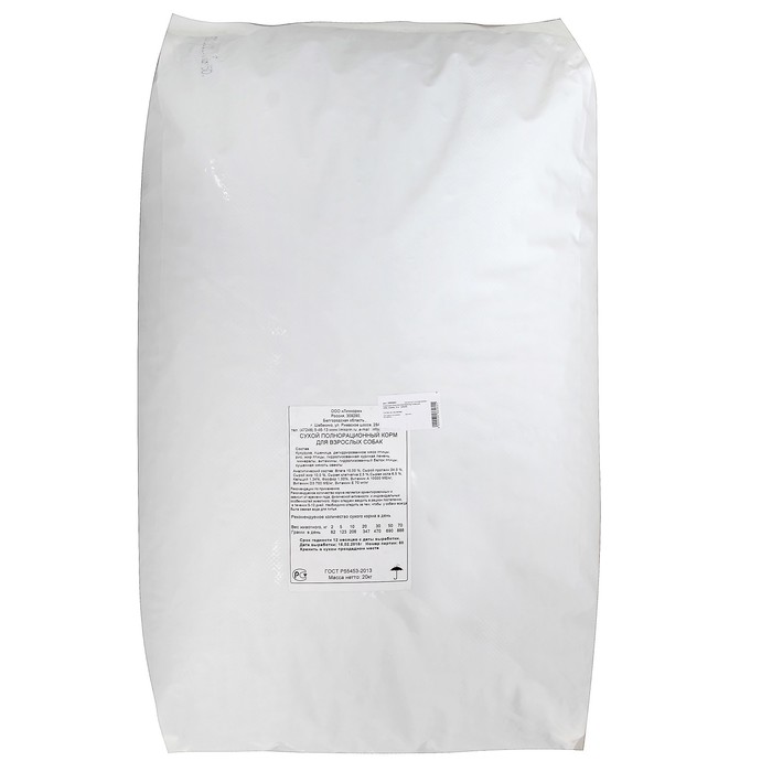 Сухой корм Good Pet Food Adult Dog Turkey для собак, индейка, 20 кг