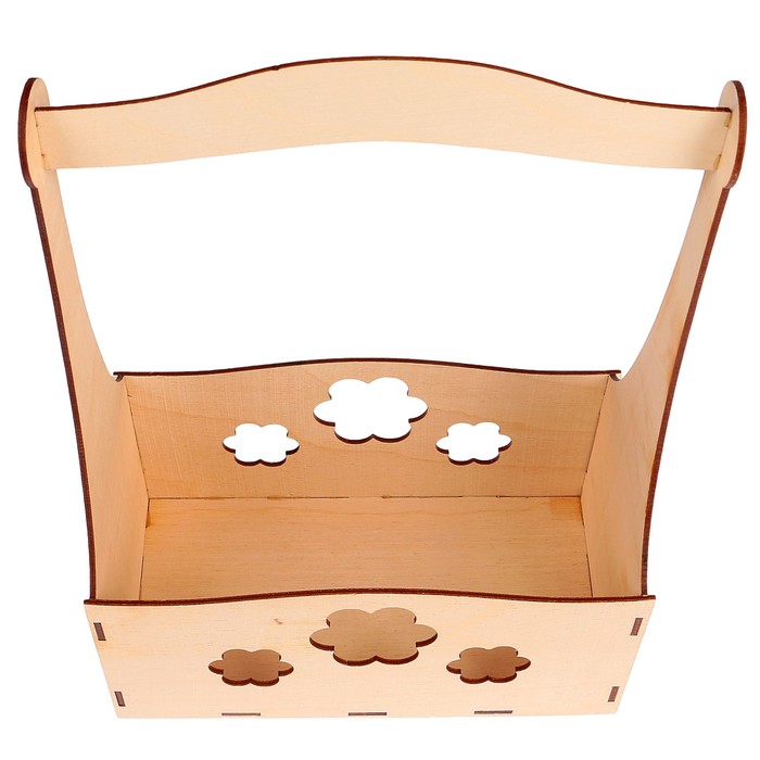 Кашпо "Цветочки", 23*12*30 см