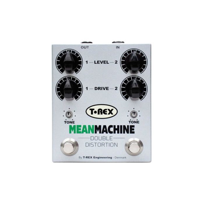 Педаль эффектов T-REX Mean Machine Double Distortion для гитары (Drive, Tone, Level)