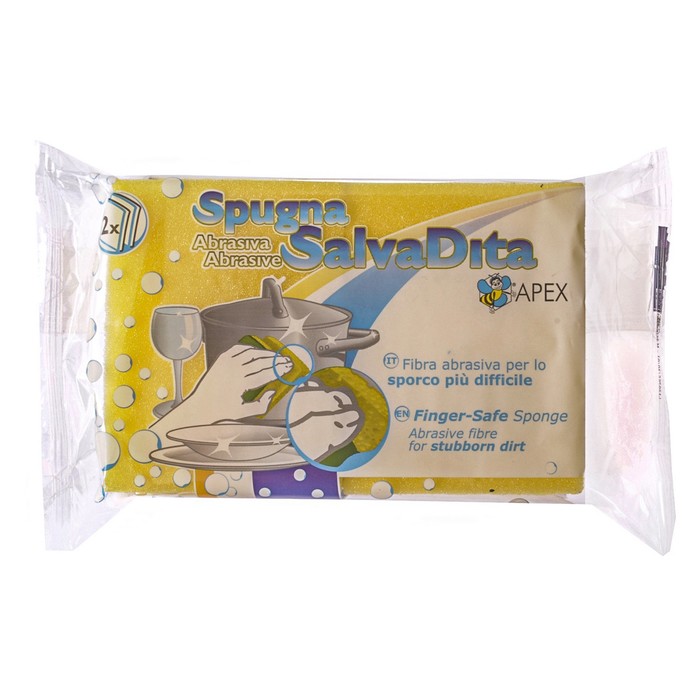 Набор губок для посуды 2 шт