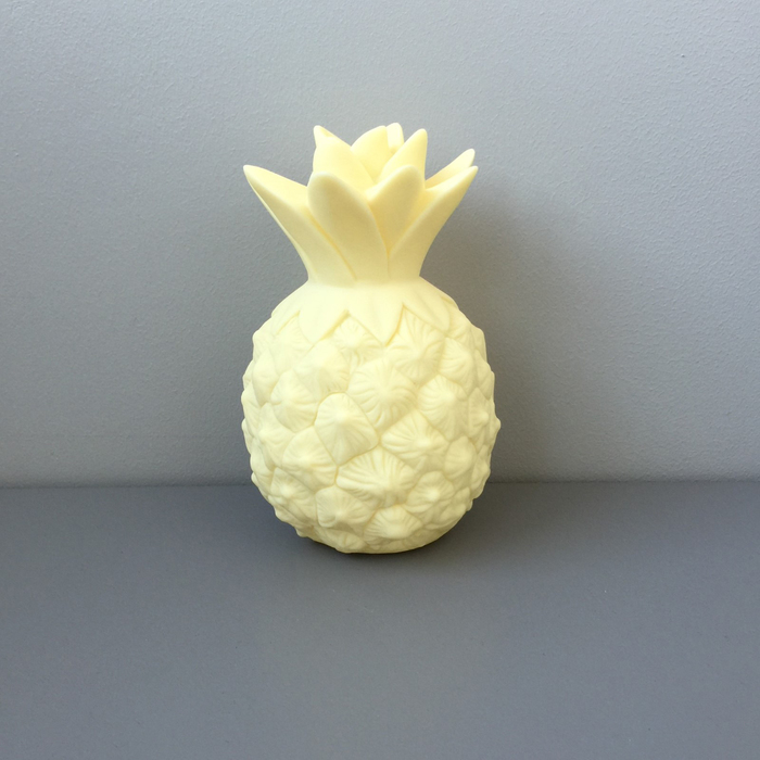 Ночник LED детский Pineapple,батарейки LR44  в комплекте,15 х 9 х 9 см, жёлтый