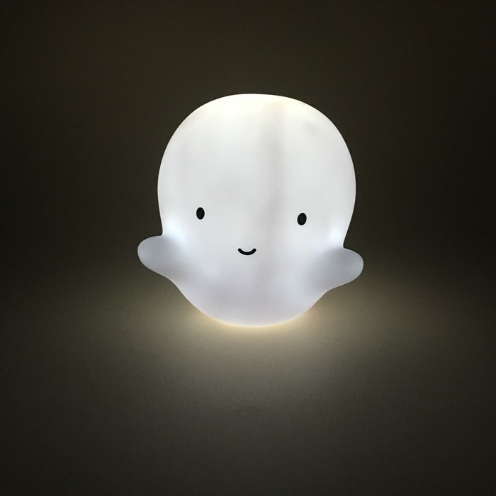 Ночник LED детский Ghost, батарейки LR44 в комплекте,14 х 13 х 12 см