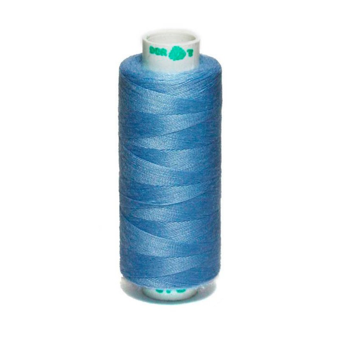 Нитка PL 40/2 400 ярд, №378 К09, цвет светло-голубой