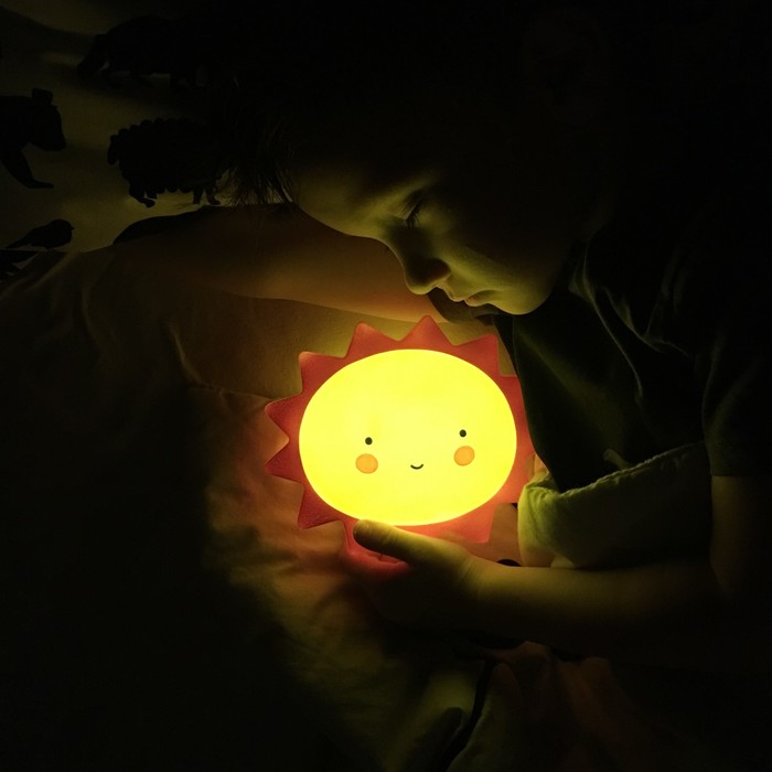 Ночник LED детский Sun, батарейки LR44 в комплекте, 17 х 14 х 8 см