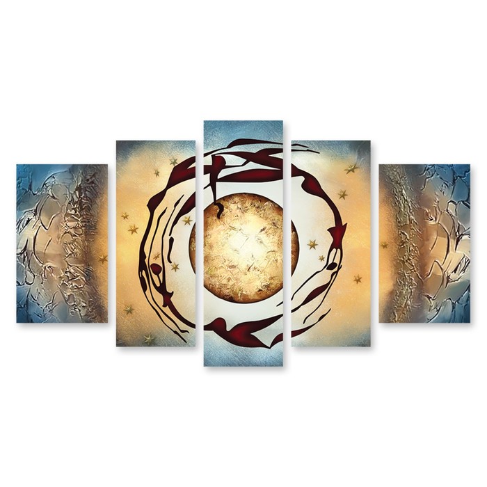 Модульная картина на стекле "Мечта" 90*48 см