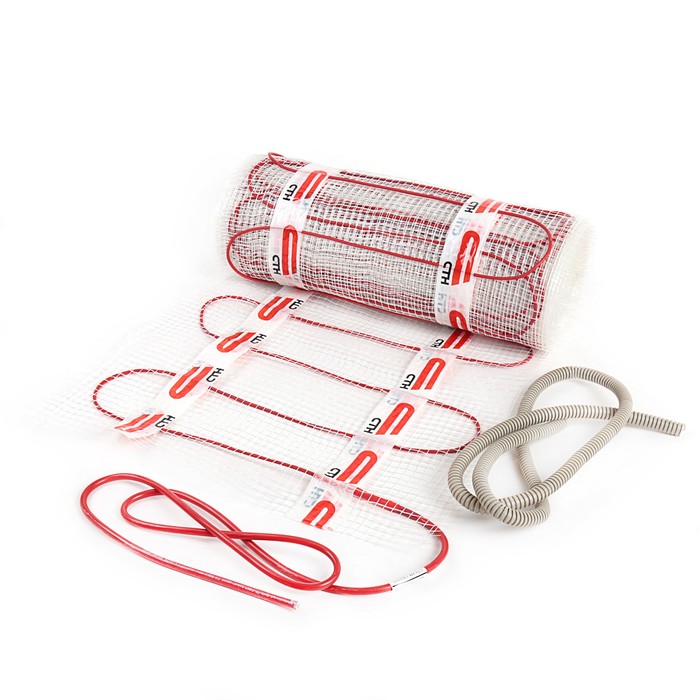 Теплый пол "СТН" КМ-1350-9.0, 9 м2, кабельный, 2 жилы, 1350 Вт, под стяжку