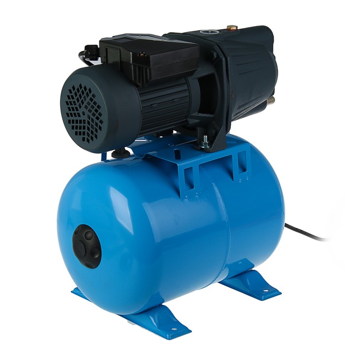 Насосная станция UNIPUMP AUTO JET 100 L, 750 Вт, напор 43 м, 60 л/мин, бак 24 л