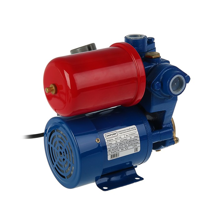 Насосная станция UNIPUMP AUPS 126, 370 Вт, 30 л/мин, напор 33 м, бак 2 л