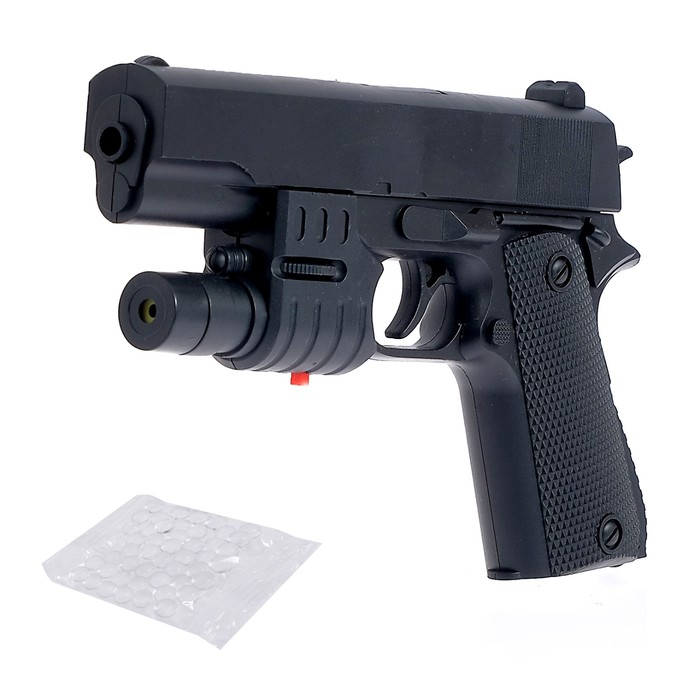 Пистолет "Град", с лазером, стреляет гелевыми пулями