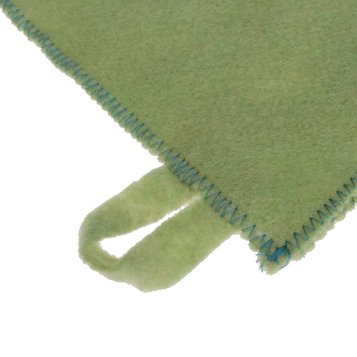 Рукавица банная тёмная ЭКОНОМ