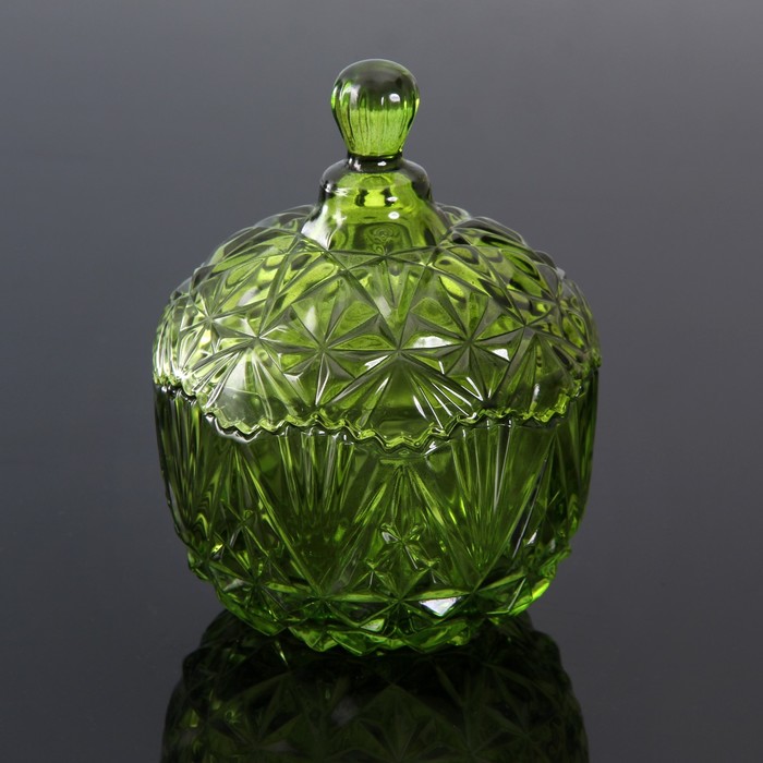 Сахарница 280 мл "Галерея", цвет зеленый