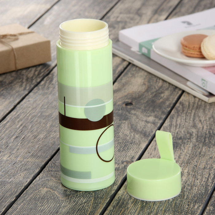 Бутылка 350 мл "Нотка", рисунок и цвета МИКС