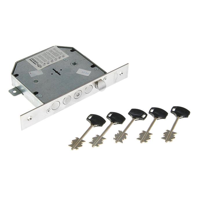 Замок врезной "Эльбор", 1.06.43.5.5 (542 ВФТЗ) Гранит, правый, с задвижкой УЦЕНКА