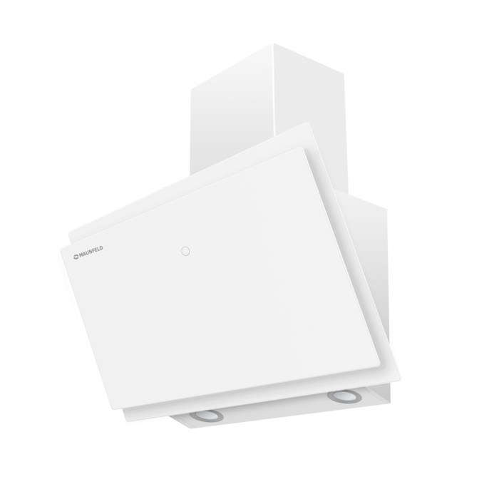 Вытяжка Maunfeld Grammy 60, 750 м³/ч, 3 скорости, белое стекло
