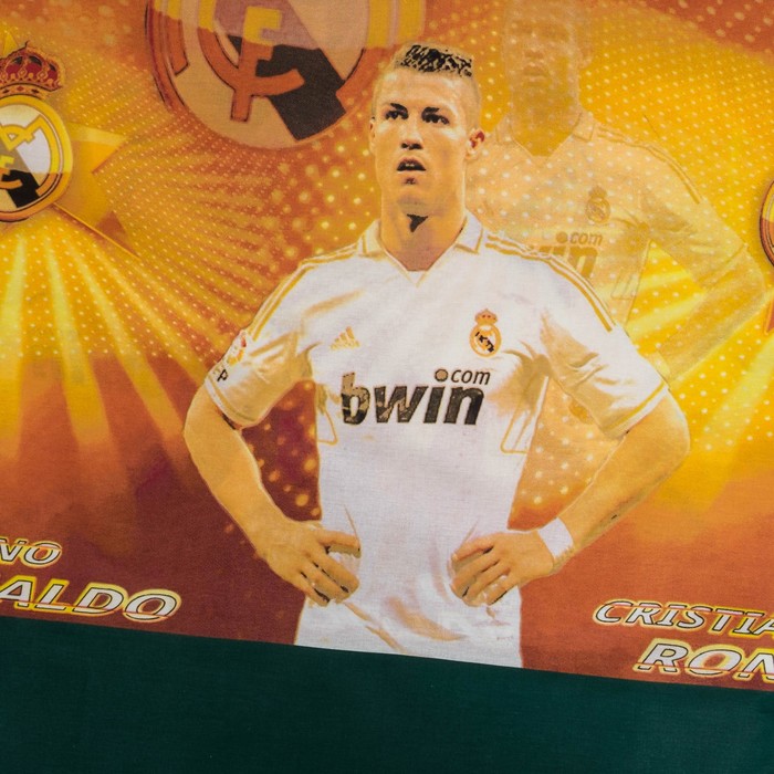 КПБ ДайПоспать Чемпионат мира 147*217 см, 150*220 см, 70*70 см 2шт, хл.100%, 125 гр/м