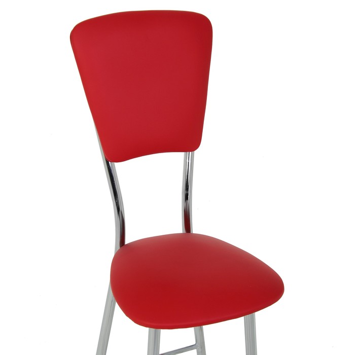 Стул барный "Кардинал", красный