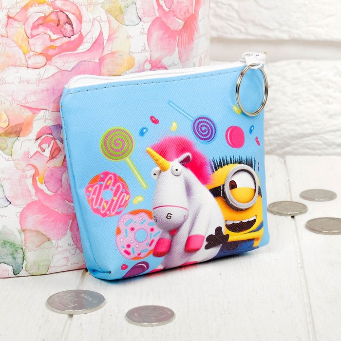 Кошелек детский "Мой единорог" Гадкий Я 11х8
