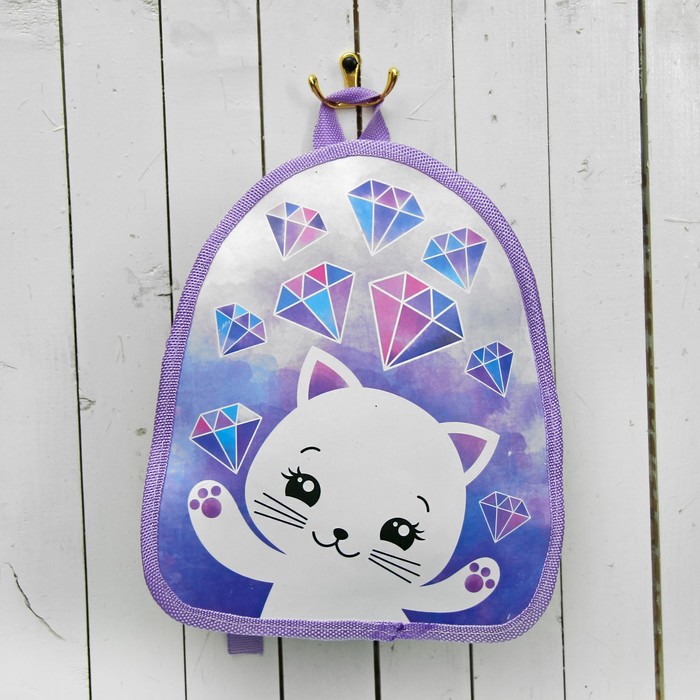 Рюкзак детский "Котик", 21 х 25 см