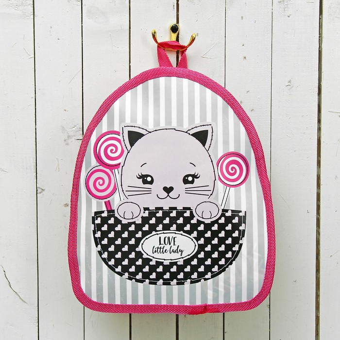 Рюкзак детский "Маленькая леди", 21 х 25 см