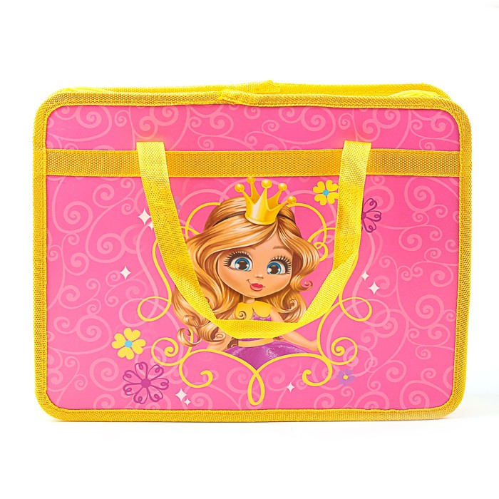 Папка с ручками "Принцесса" формат А4