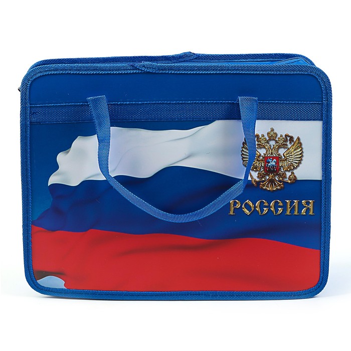 Папка с ручками "Россия" формат А4