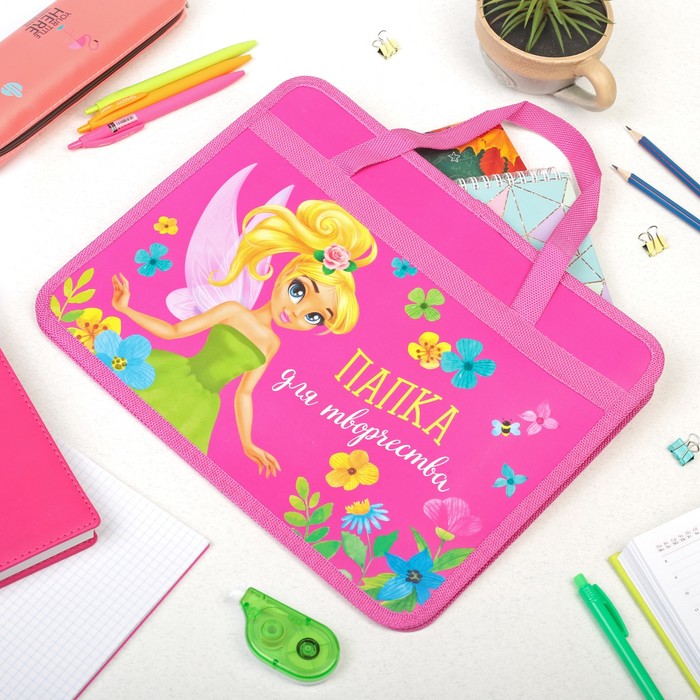 Папка с ручками "Фея" формат А4