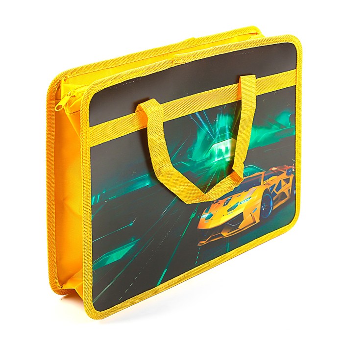 Папка с ручками "Тачка" формат А4