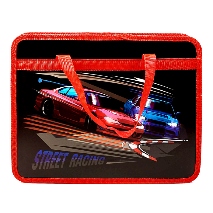 Папка с ручками "Street racing" формат А4