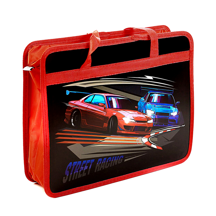 Папка с ручками "Street racing" формат А4