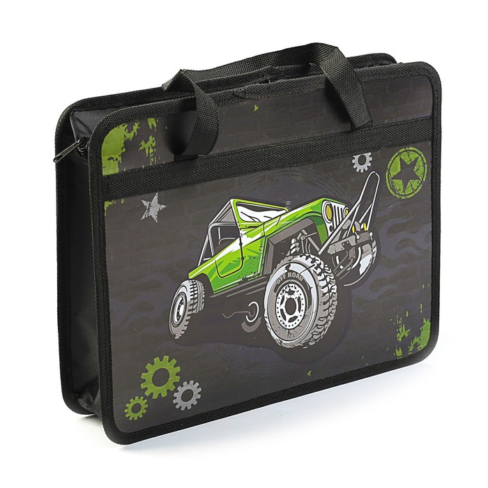 Папка с ручками "Внедорожник" формат А4