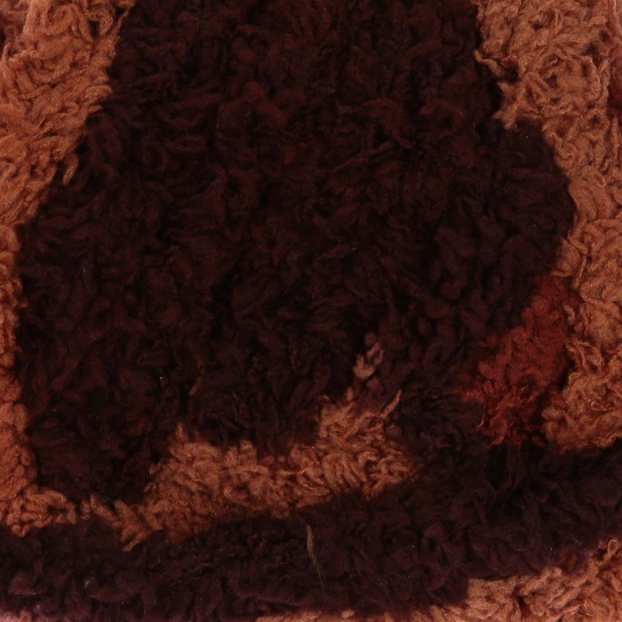 Пряжа "King" 100% акрил 31м/90гр (09 коричнево-чёрный)