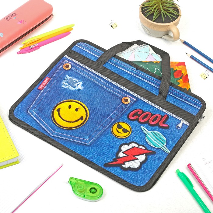 Папка с ручками "Cool" формат А4